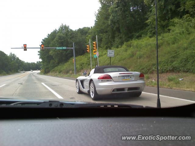 Dodge Viper spotted in Jamison, Pennsylvania