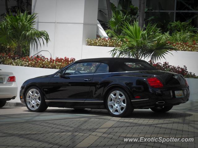 Bentley Continental spotted in Miami, Florida