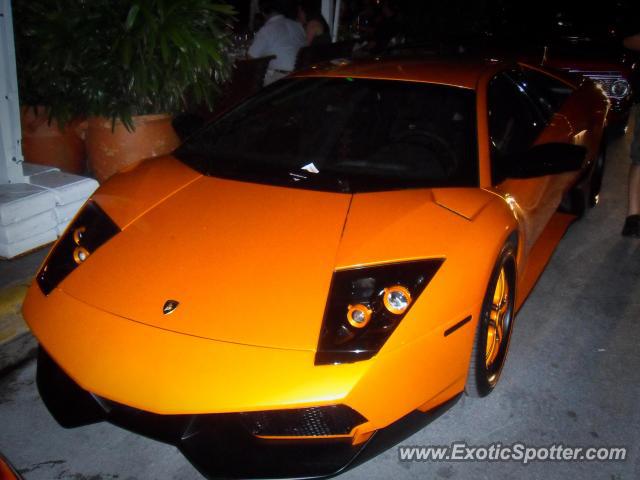 Lamborghini Murcielago spotted in Miami, Florida