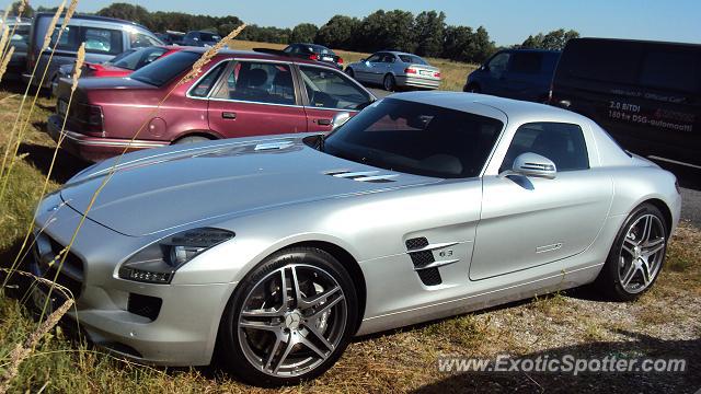 Mercedes SLS AMG spotted in PÃ¤rnu, Estonia