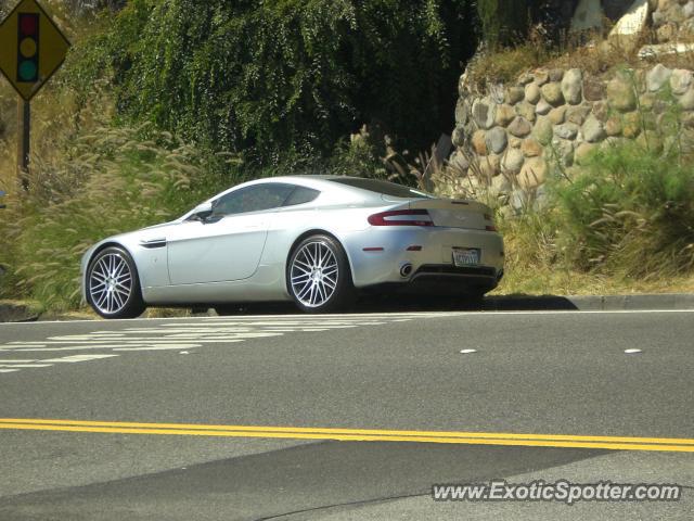 Aston Martin Vantage spotted in Los angeles, California