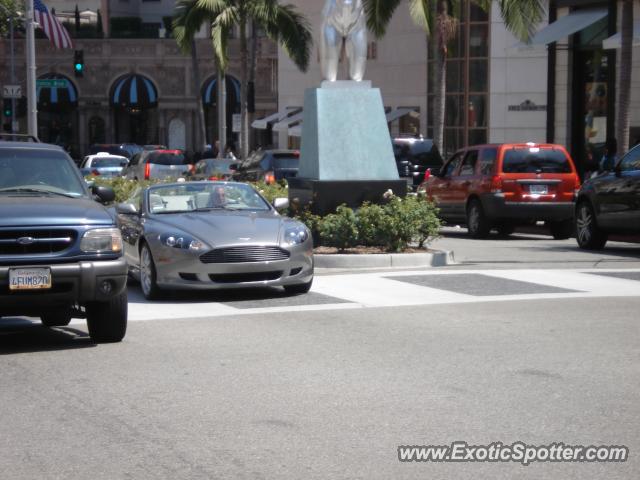 Aston Martin DB9 spotted in Beverly Hills, California