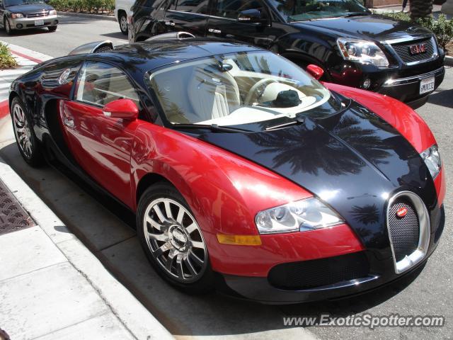 Bugatti Veyron spotted in Beverly Hills, California