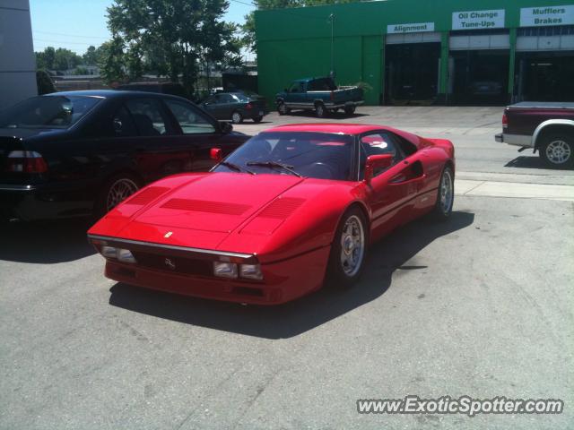 Ferrari 288 GTO spotted in London Ontario, Canada