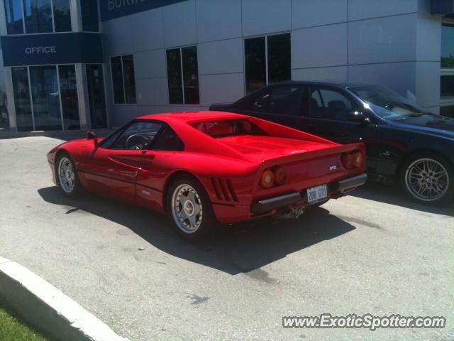 Ferrari 288 GTO spotted in London Ontario, Canada