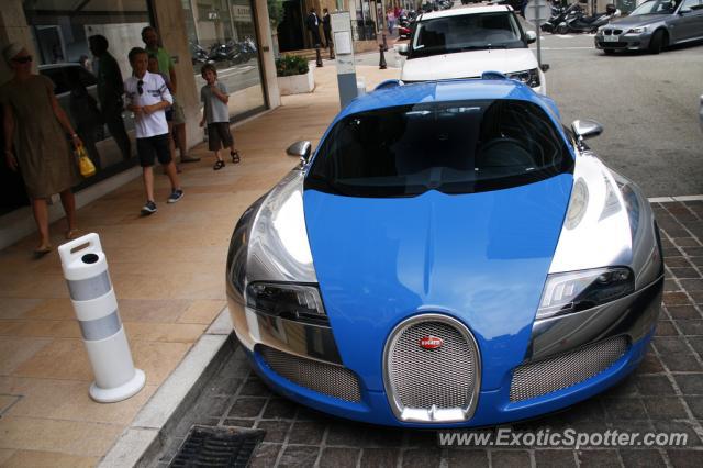 Bugatti Veyron spotted in Monte Carlo, Monaco