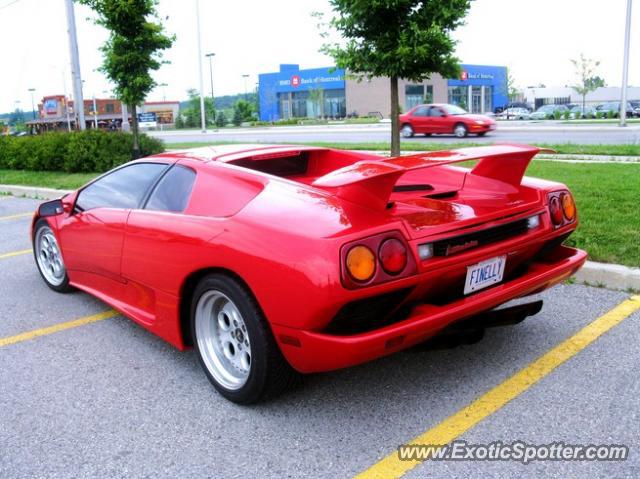 Lamborghini Diablo spotted in London Ontario, Canada