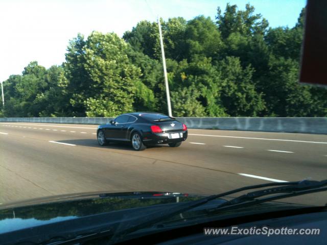 Bentley Continental spotted in Memphis, Tennessee
