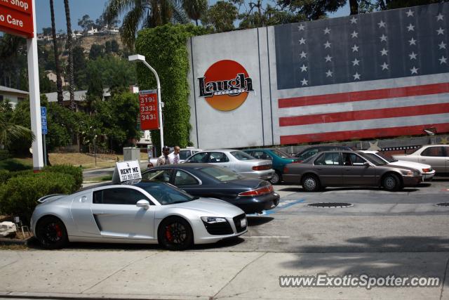 Audi R8 spotted in Los angeles, California