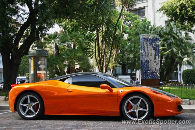 Ferrari 458 Italia spotted in Monte Carlo, Monaco