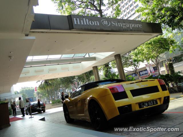 Lamborghini Gallardo spotted in Singapore, Singapore