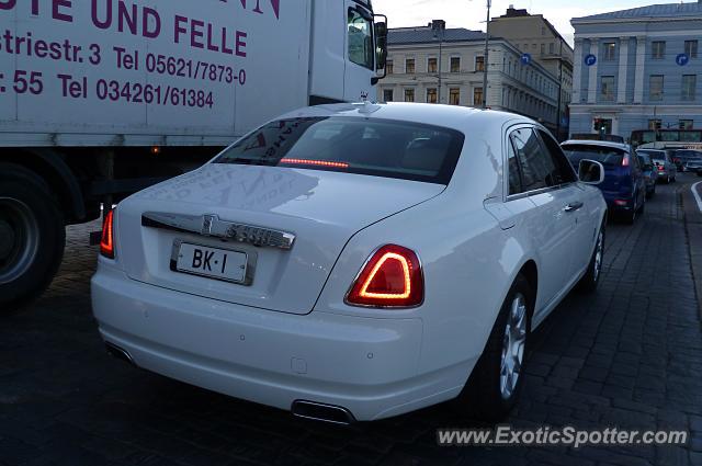 Rolls Royce Ghost spotted in Helsinki, Finland