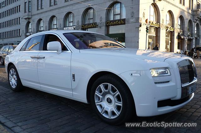 Rolls Royce Ghost spotted in Helsinki, Finland