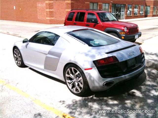 Audi R8 spotted in Toronto Ontario, Canada