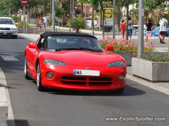 Dodge Viper spotted in Tenerife, Spain