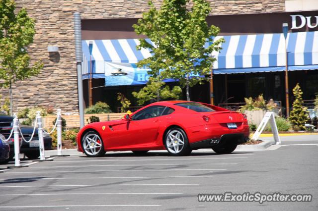Ferrari 599GTB spotted in Tukwila, Washington