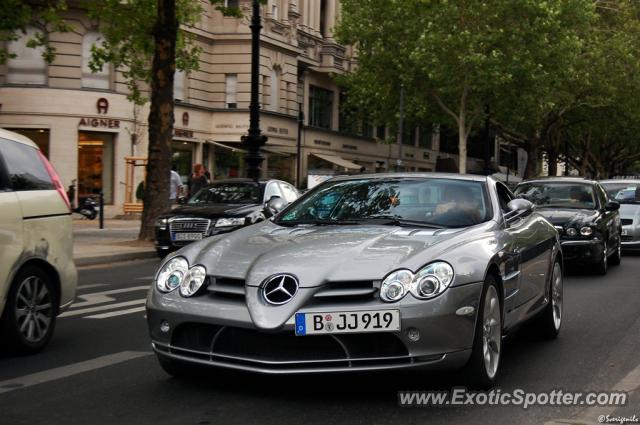 Mercedes SLR spotted in Berlin, Germany