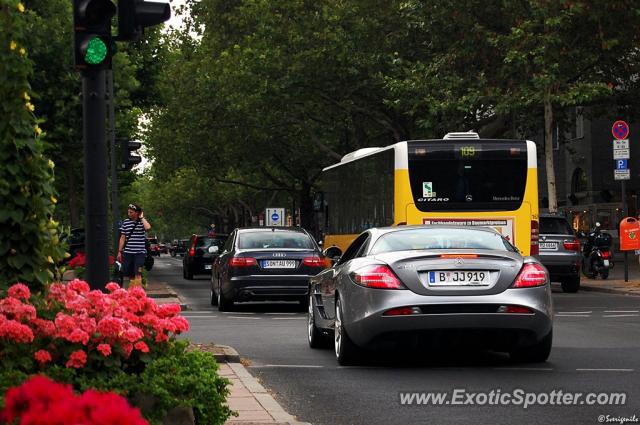 Mercedes SLR spotted in Berlin, Germany