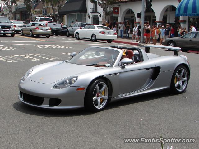 Porsche Carrera GT spotted in Laguna Beach, California