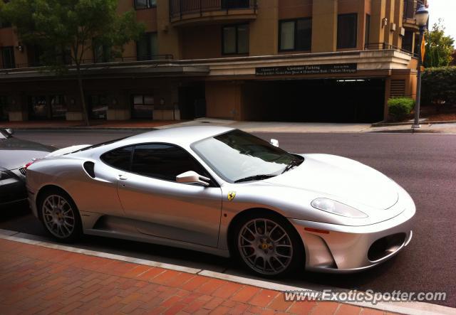 Ferrari F430 spotted in Bellevue, Washington