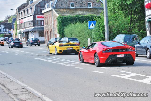 Ferrari F430 spotted in Francorchamps, Belgium