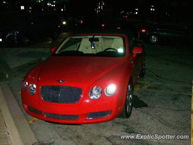 Bentley Continental spotted in Barrington , Illinois