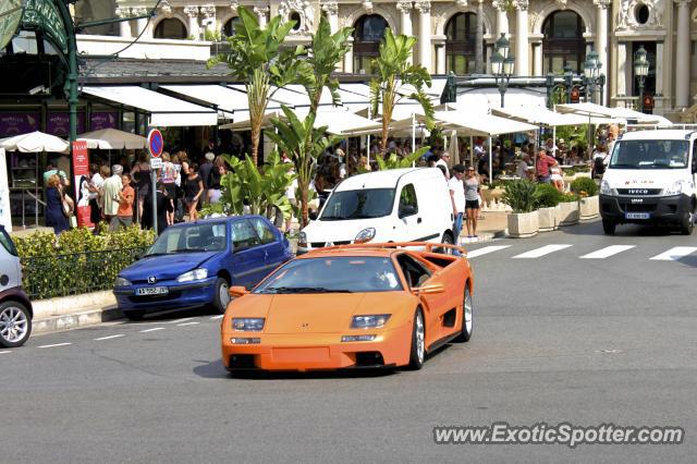 Lamborghini Diablo spotted in Monte-Carlo, Monaco