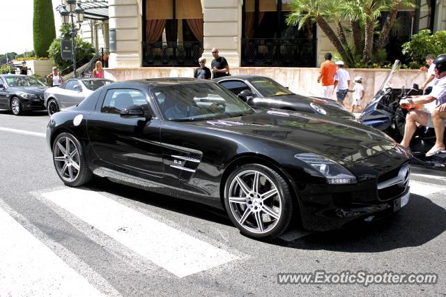 Mercedes SLS AMG spotted in Monte-Carlo, Monaco