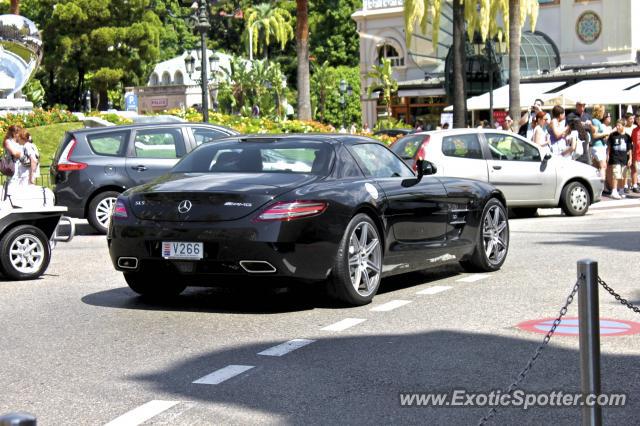 Mercedes SLS AMG spotted in Monte-Carlo, Monaco