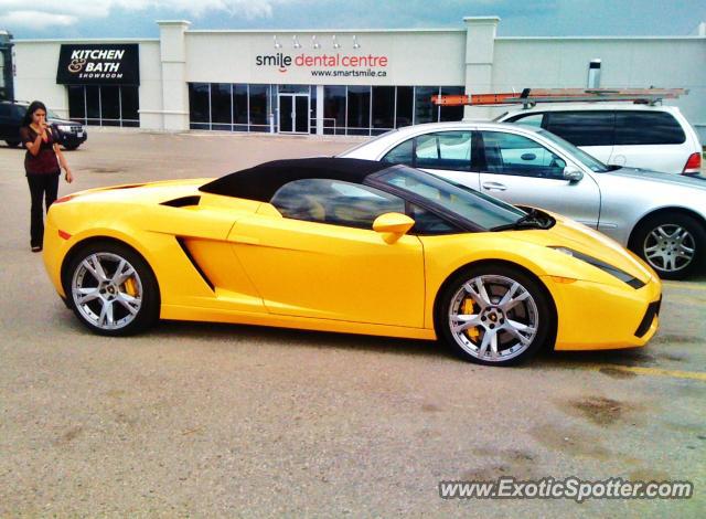Lamborghini Gallardo spotted in London Ontario , Canada
