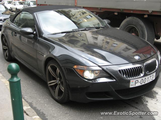 BMW M6 spotted in Budapest, Hungary