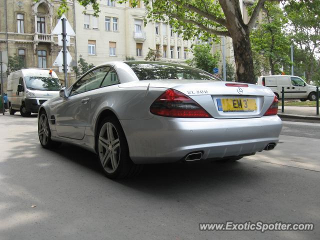 Mercedes SL 65 AMG spotted in Budapest, Hungary