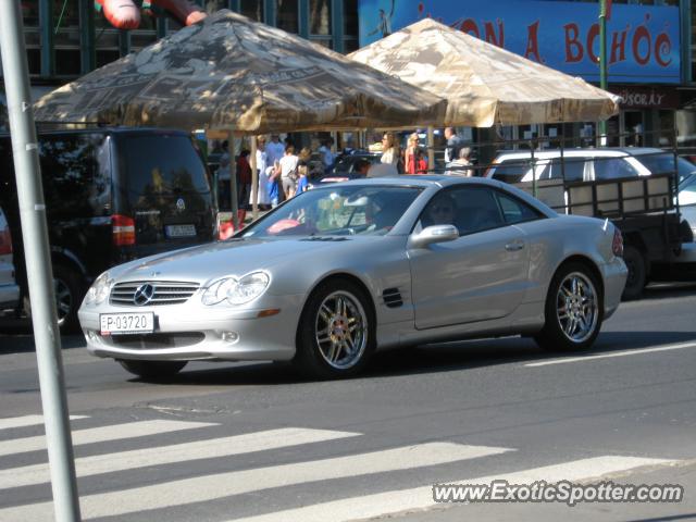 Mercedes SL600 spotted in Budapest, Hungary
