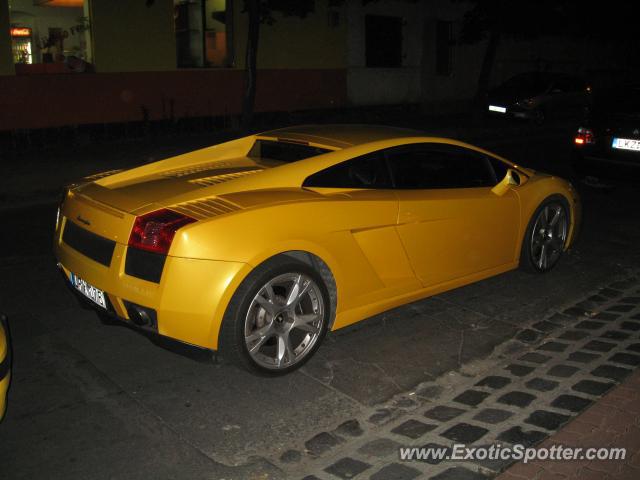 Lamborghini Gallardo spotted in Budapest, Hungary