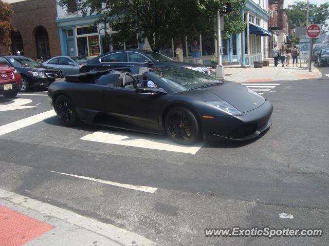 Lamborghini Murcielago spotted in Hoboken, New Jersey