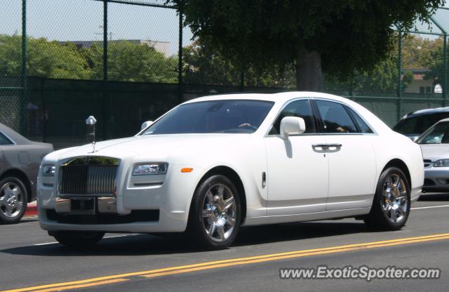 Rolls Royce Ghost spotted in Beverly Hills, California