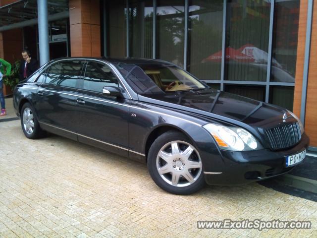 Mercedes Maybach spotted in Kolobrzeg, Poland