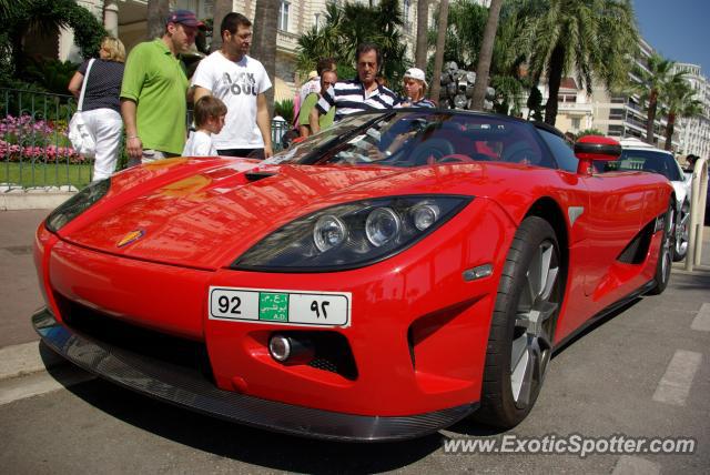 Koenigsegg CCX spotted in Cannes, France