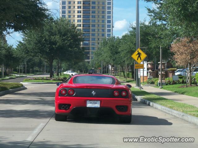 Ferrari 360 Modena spotted in Houston, Texas