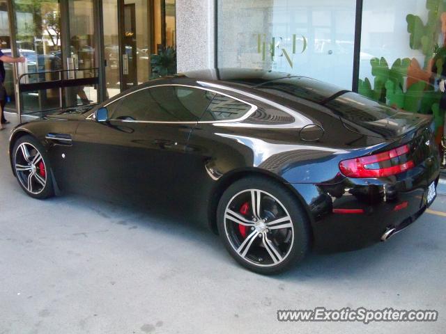 Aston Martin Vantage spotted in Houston, Texas