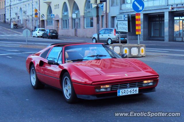 Ferrari 328 spotted in Helsinki, Finland