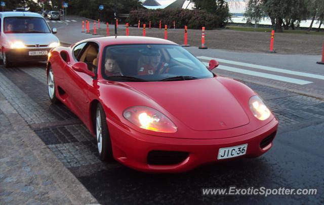 Ferrari 360 Modena spotted in Helsinki, Finland