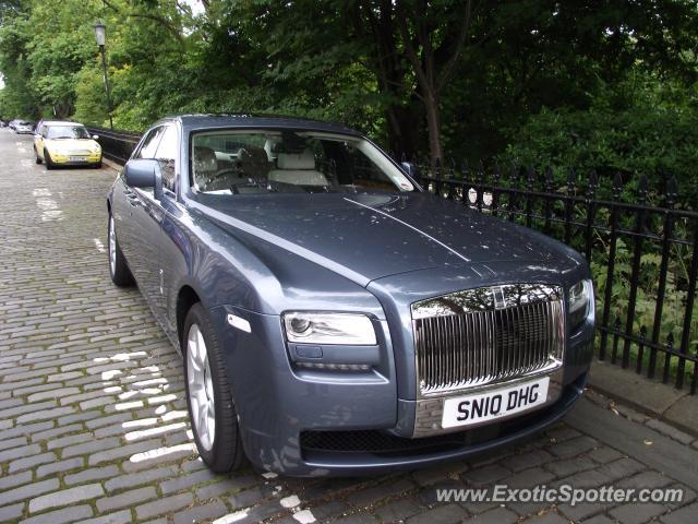 Rolls Royce Ghost spotted in Edinburgh, United Kingdom