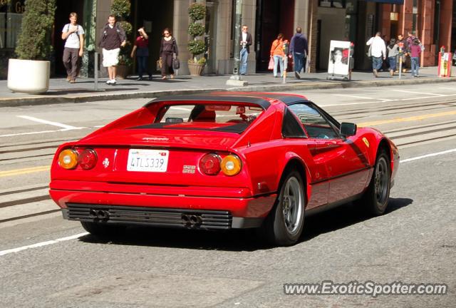 Ferrari 328 spotted in San Francisco, California