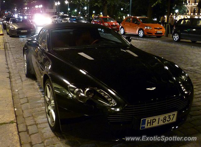 Aston Martin Vantage spotted in Helsinki, Finland
