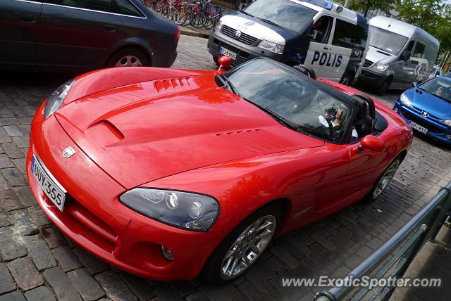 Dodge Viper spotted in Helsinki, Finland
