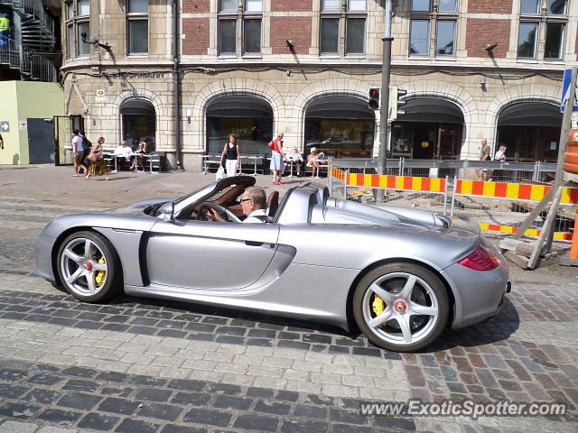 Porsche Carrera GT spotted in Helsinki, Finland