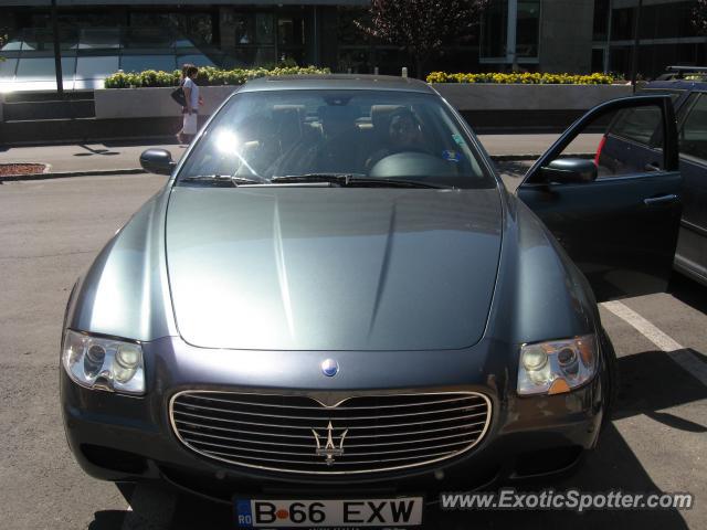 Maserati Quattroporte spotted in Brasov, Romania