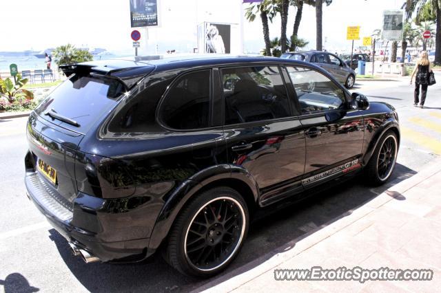 Porsche Cayenne Gemballa 650 spotted in Cannes, France