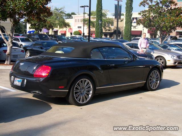Bentley Continental spotted in Houston, Texas
